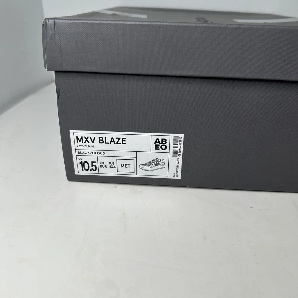 ABEO‎ The walking Co. MXV Blaze Sz 10.5  Blk/Cloud